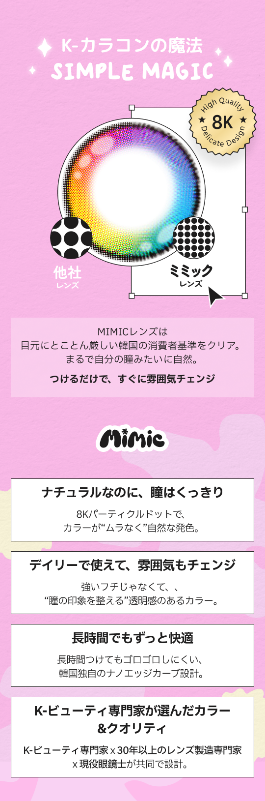Lucky Vicky Choco 1ヶ月 | MIMIC LENS